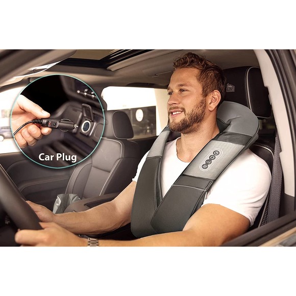 Shiatsu Neck Massager with Case by Invospa - Picture 3 of 10